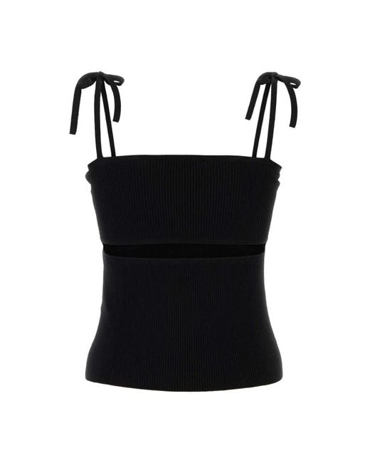 Sleeveless Tops di Nanushka in Black