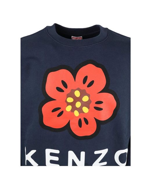 KENZO Blue Sweatshirts for men