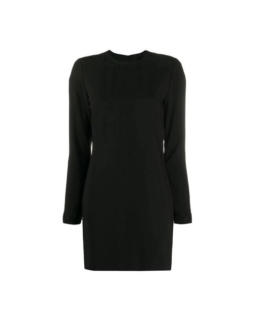 DSquared² Zwarte Midi Jurk Met Stijl S75Cv0229S52503900 in het Black