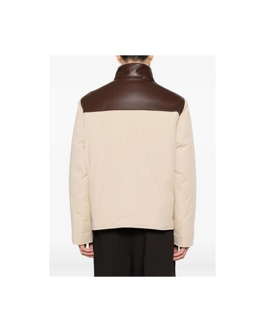 Brunello Cucinelli Natural Faux Fur & Shearling Jackets for men