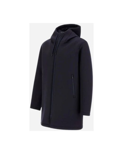 Herno Jassen ,Blauw ,Parka Lungo in het Blue voor heren
