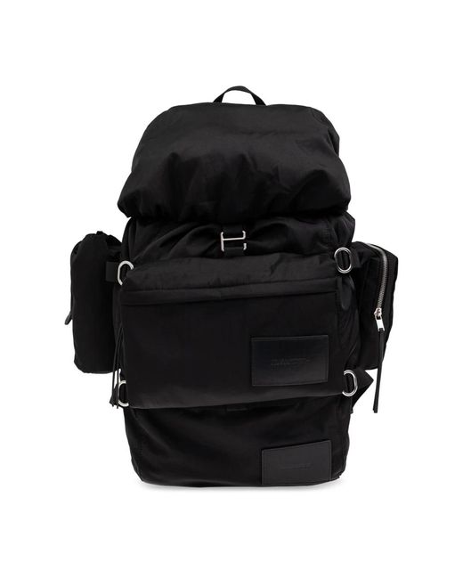 Zaino con logo di Jil Sander in Black da Uomo