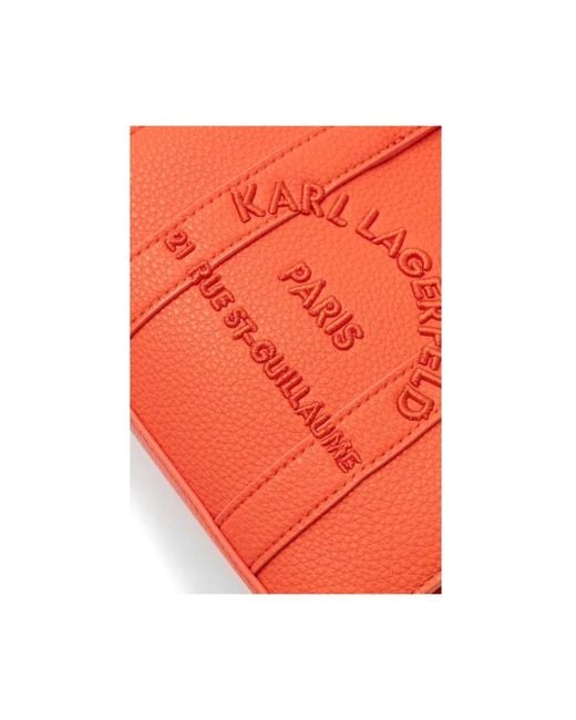 Karl Lagerfeld Red K/Rsg Mn Handbag