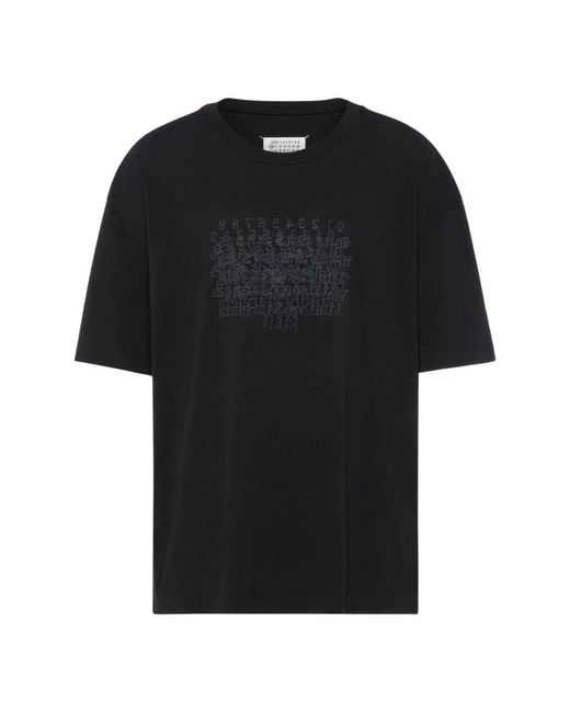 Maison Margiela Black T-Shirts for men