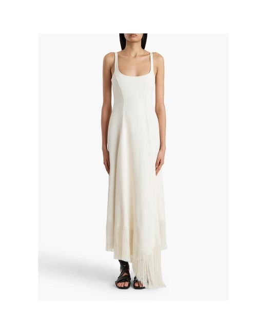 Khaite White Gowns