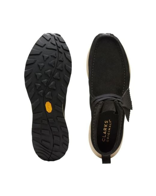 Clarks Black Sneakers for men