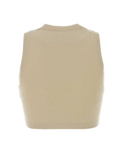 Weekend by Maxmara Natural Sleeveless Tops