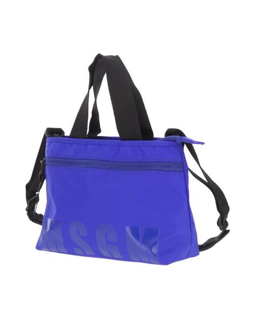 MSGM Blue Handbags