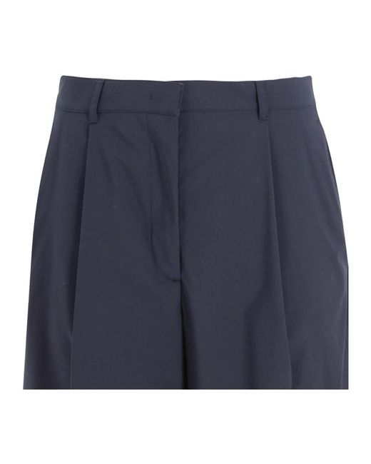 Herno Blue Long Shorts