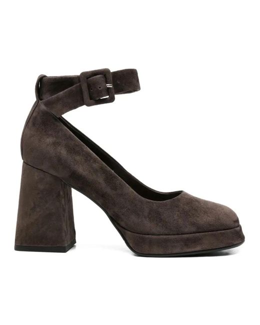 ADRIANNA FERETTI Brown Pumps