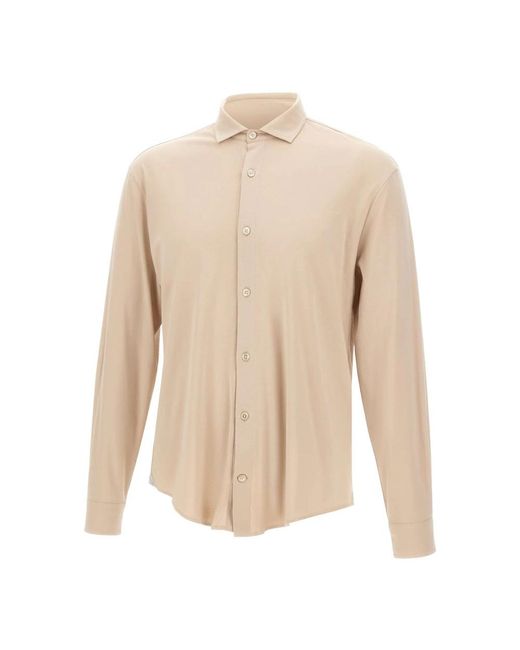 Eleventy Natural Casual Shirts for men