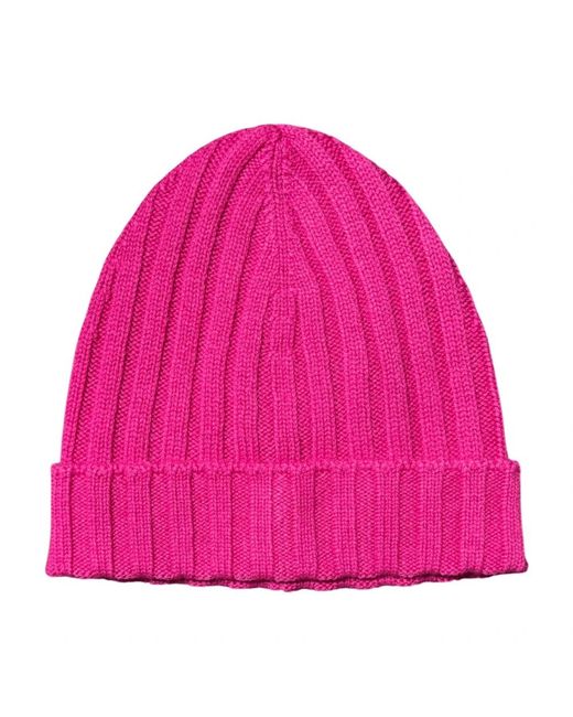 Beanies di Gran Sasso in Pink da Uomo
