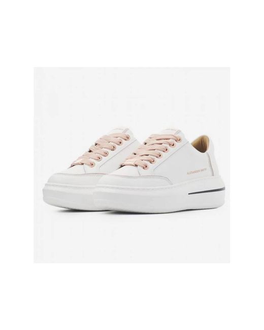 Alexander Smith White Sneakers