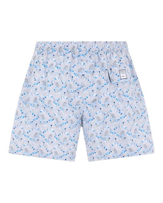 Fedeli Blue Beachwear for men