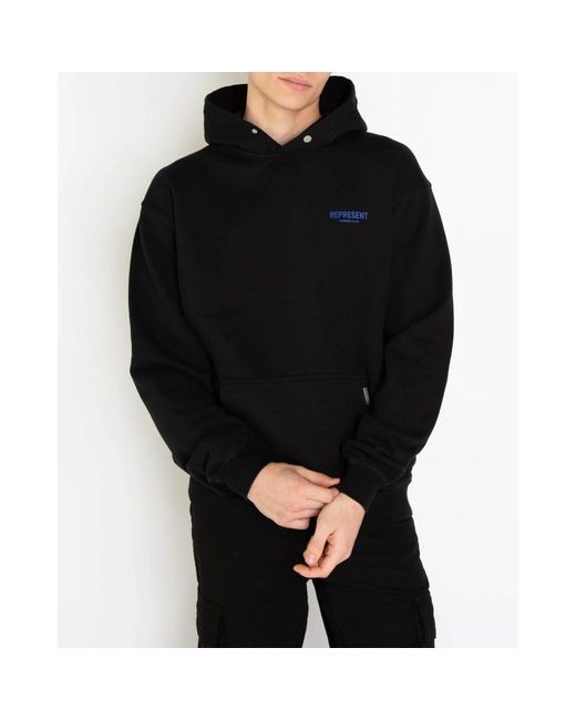 Represent Owners club hoodie in Black für Herren