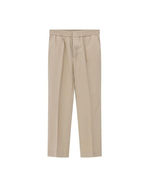 AMI Natural Slim-Fit Trousers for men