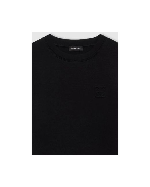 Anine Bing Black T-Shirts