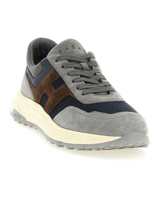 Hogan Gray Sneakers for men