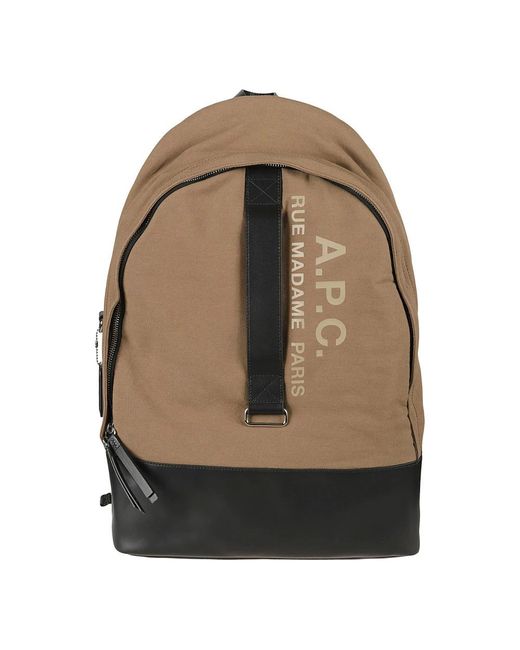 A.P.C. Natural Backpacks for men