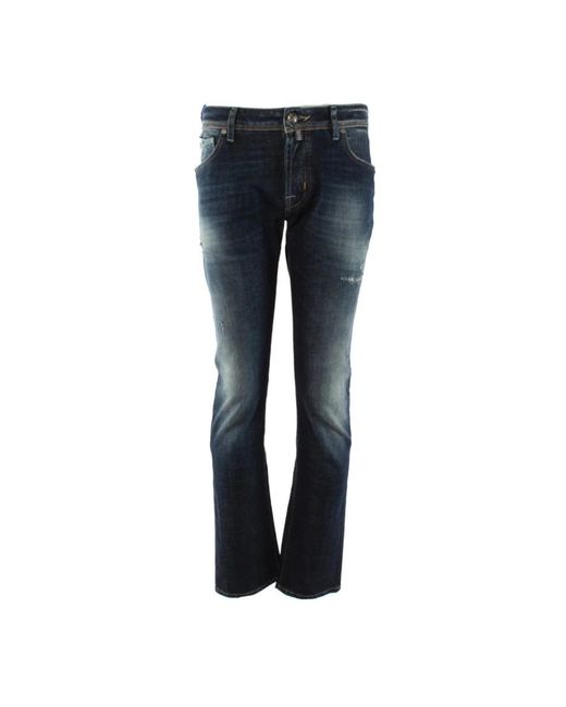Jacob Cohen Blue Slim Fit Jeans for men
