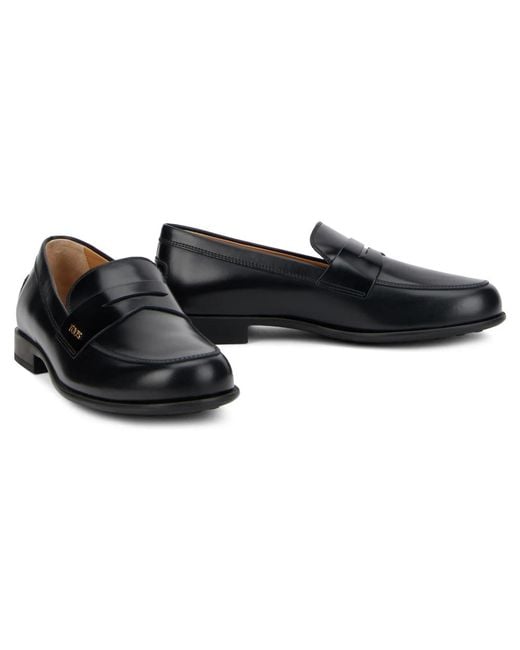 Tod's Black Loafers