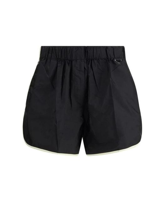 Prada Black Short Shorts