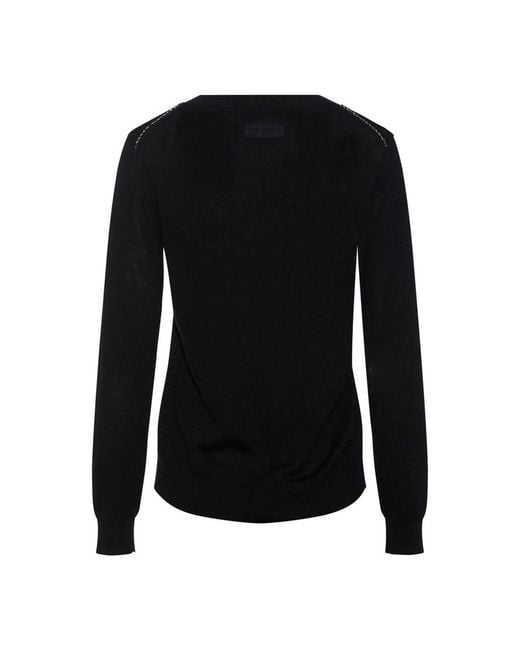 Heartmade Black V-Neck Knitwear