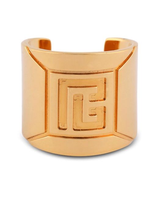 Accessories > jewellery > rings Balmain en coloris Metallic