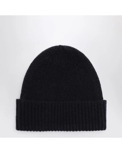 Roberto Collina Beanies in het Black voor heren