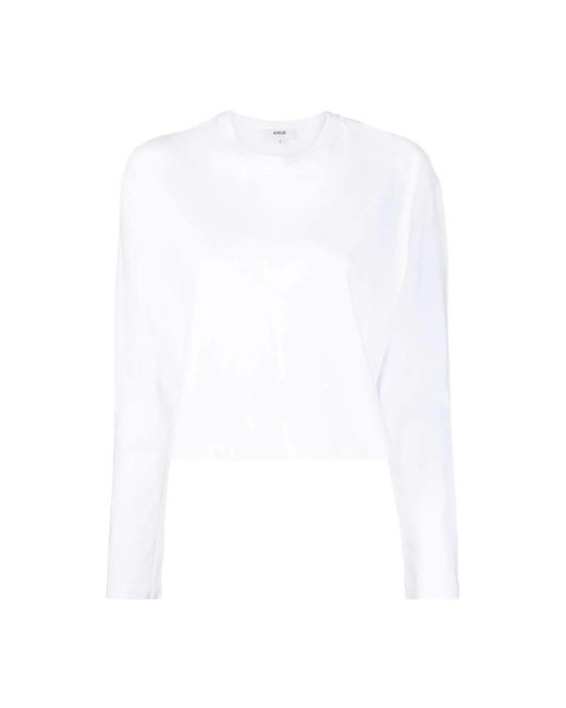 Agolde White Sweatshirts