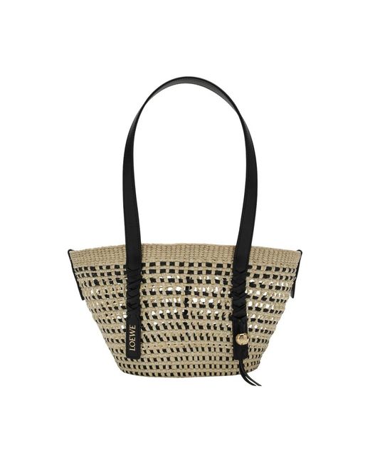 Loewe Metallic Braid Basket Small