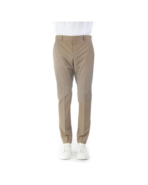 PT Torino Natural Slim-Fit Trousers for men