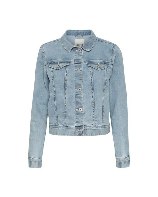 Denim Jackets di Ichi in Blue