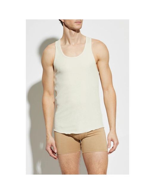 DSquared² Tops ,Mouwloos T-Shirt in het White voor heren