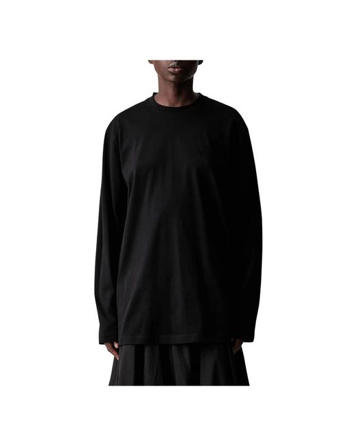 Y-3 U Ls Tee in het Black