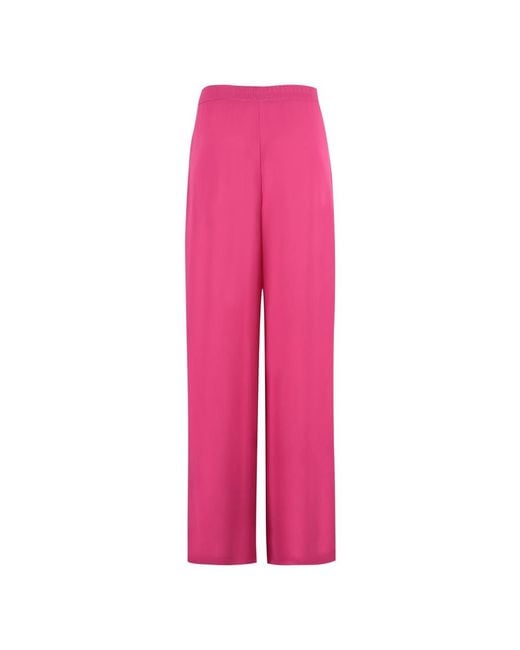 Clips Pink Weite hose mit elastischem bund