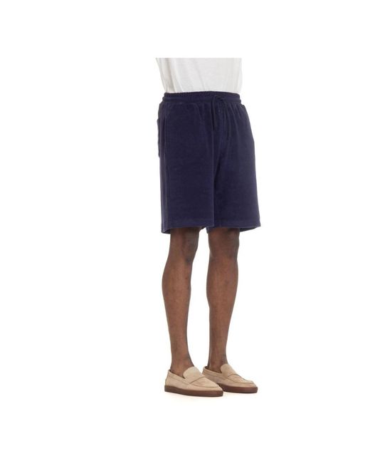Ballantyne Blue Casual Shorts for men
