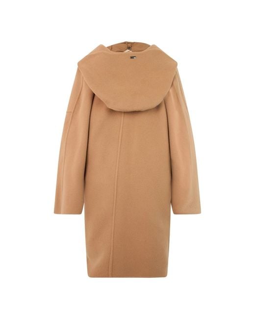 Single-Breasted Coats Herno de color Natural