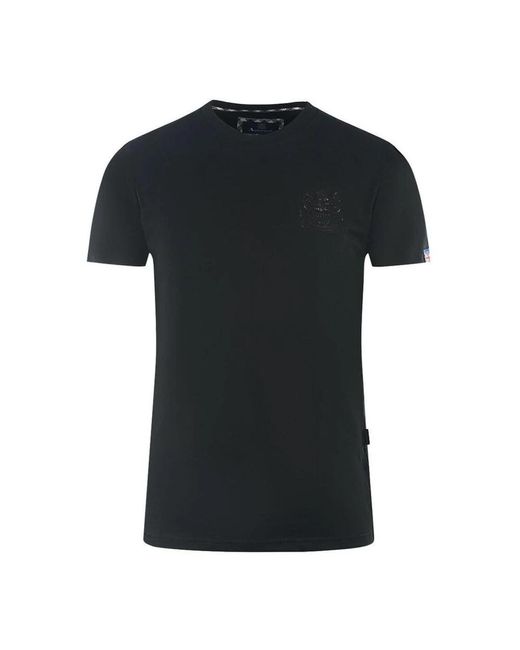 Aquascutum Black T-Shirts for men