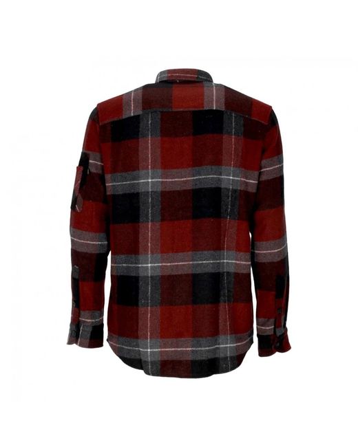 Alpha Industries Red Casual Shirts for men