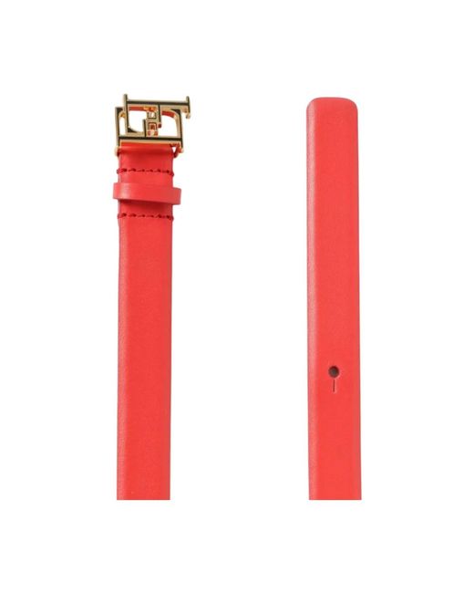 Elisabetta Franchi Red Belts