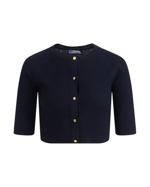 Max Mara Blue Cardigans