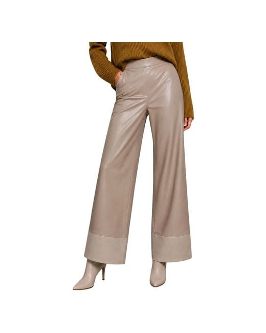Kocca Brown Wide Trousers