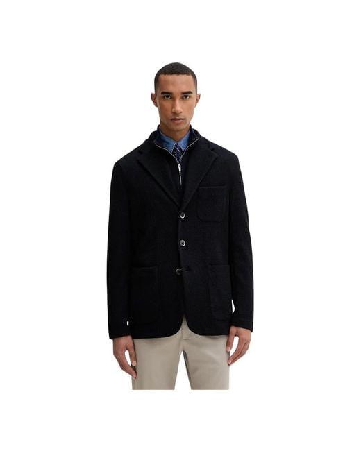 Blazers Barena pour homme en coloris Black