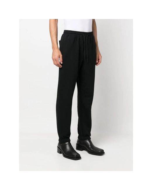 Pantaloni della tuta di MSGM in Black da Uomo