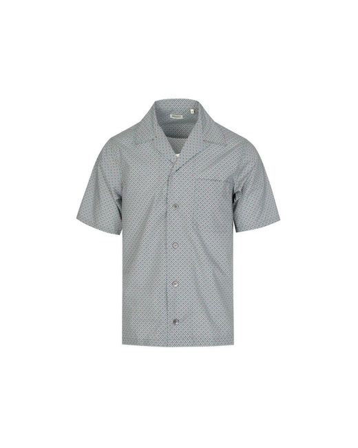 KENZO Gray Short Sleeve Shirts for men