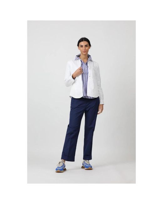 Aspesi Broeken ,Blauw ,Klassieke Herenbroek in het Blue
