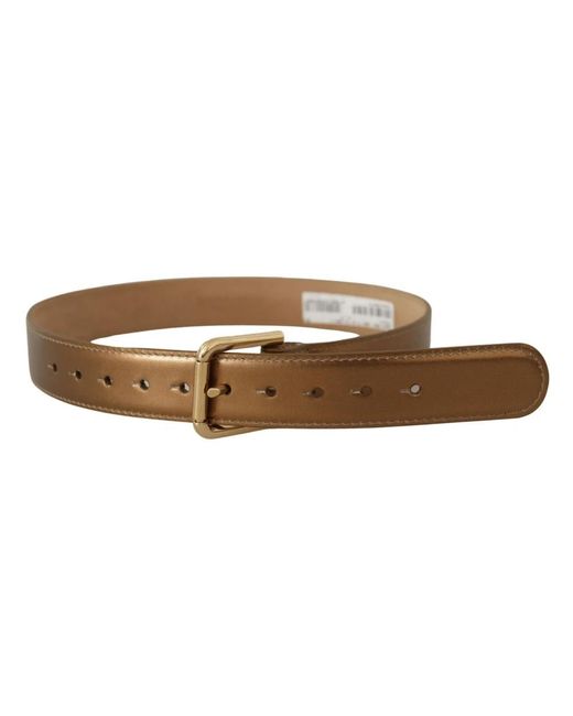 Dolce & Gabbana Brown Belts