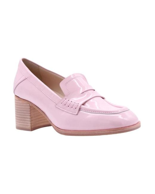Pertini Pink Heeled Boots