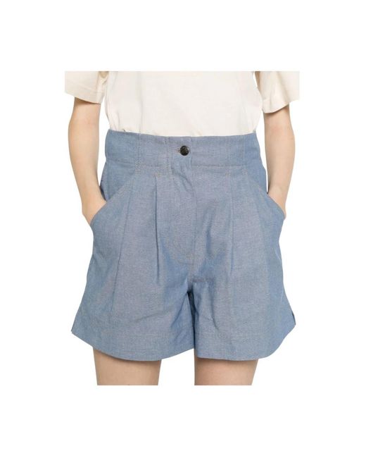 Moncler Blue Casual Shorts